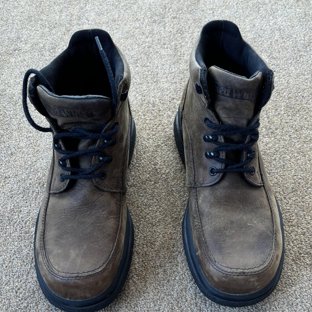 Red Wings steel-toed boots